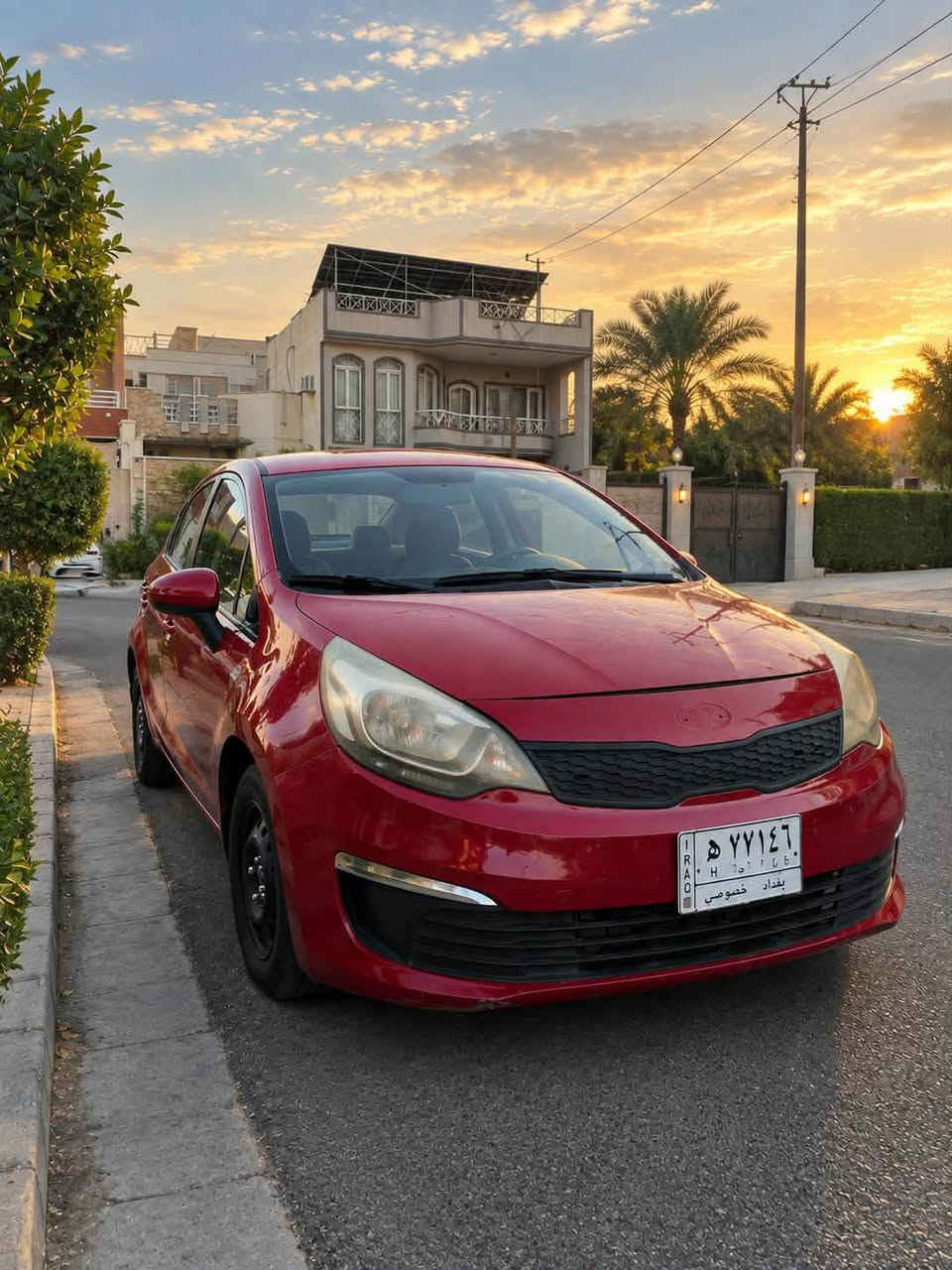 للبيع ريو خليجي موديل ١٦ 
تفاصيلها بالصور 
مكفوله مابيها صبغ 
بيها طخطخات بعدها ممعالجيها واضحه بالصور الدعاميات صبغ 
ب ٧٥ ورقه بيها مجال 
سنويه ساقطه رقم قديم السيارة تجي تشوفها ع وضعها ابيع تجي تفحص بيك خير و تدلل 
مكانها حي الجامعه 
*********** بغداد, العراق
