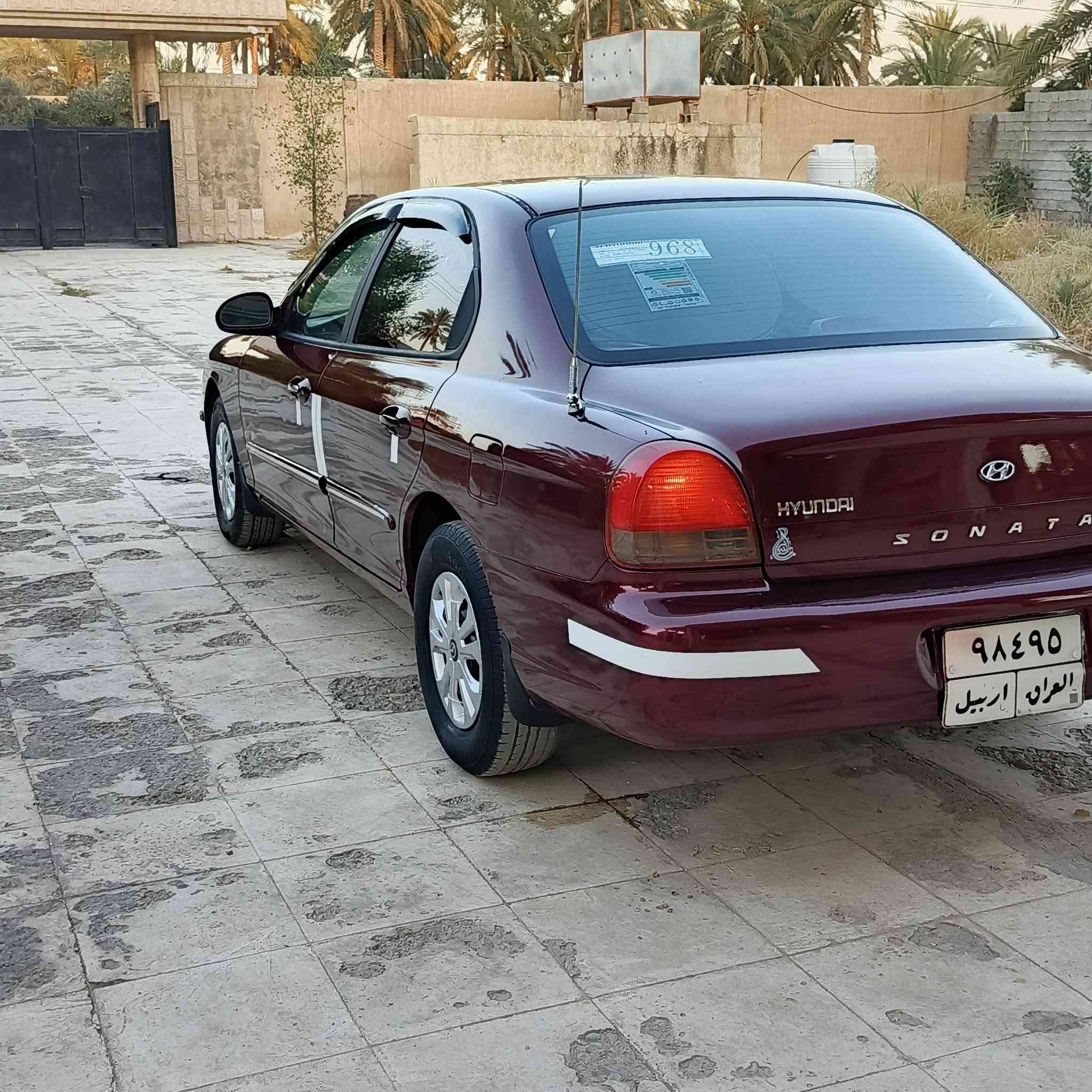 ﷽
سلام عليكم سوناتا موديل 2000  وارد امريكي ليبل واحد حتى دعامياتها مكفوله محرك وكير جدد تبريد خير من الله صدر خلفي أمامي جديد تخم تاير ويل عادي كهربائيات السياره ع وضع الشركه غرفتها جديده سياره ماكلك متعوب عليها بس هيه جديده قافله من كلشي ماشاءالله السياره بلاد وشرط صبغ جماليه فقط بدون قطره معجون مكفوله كفاله عامه من الكص والضرب  وبلعافيه ع ياخذها الي ميعرف سياره شنو جدادتها ليعلق رحمه لولديكم معروضه 60 وبيها مجال كلش بسيط مكان السياره ديالى الغالبيه للتفاصيل اكثرالهاتف#***********

