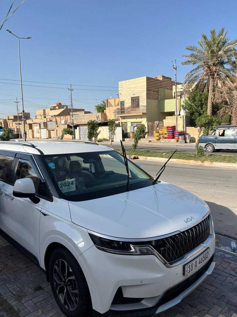 ‎ سلام عليكم كي كرنفال للبيع ***********
‎موديل  2023 كوري بنزين غاز
‎1- تحكم بالستيرن
‎2- حساسات امامي خلفي
‎3- حجم المكينة V6 3500
4-المسافة المقطوعه 73000 كم قابل للزيادة
5- شاشة متصلة
‎6- كامرات خلفيه 
‎7- بصمة
‎8- ويل كب 
‎9- تشغيل عن بعد
‎10- بيبان كهربائي
‎11- لاياتات لد
‎12- لايت زنون
‎13- اشاير بالمرأة
‎14- كشنات جلد بيجي
‎15- ثلاثة قطع تبريد
‎16- هيترات بالكشنات حار، بارد
‎17- هندبريك بصمة
‎18- شحن وايرليس
‎19- هيتر بالاستيرن
‎20- كشنات تدفئه تبريد 
‎21- مرأة شفط
‎22- كشن السايق مي مري
‎23- تحديد مسار
‎24- نظام قيادة سمارت, سبورت, ايكو، عادي
مكانها كربلاء للستفسار اتصل، ***********
