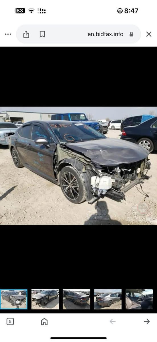 كامري 21  se مواصفات معروفة
رادار شغال 
حجر بيئة 
حساسات
 نقطة عمياء
مانع تصادم
نظام ايكو
سنوية 28
هزة جديدة
ماشية 155 ميل
صدر تايرات جدد
بارد محدد بالصور
كير محرك مكفولات
شرط بدون دواخل
وبدون ايرباك كلو سليم
الضرر مرفق بالصور وكل التفاصيل مذكورة
جاملغات امامية سرقة مبدلات بلاد

كل التفاصيل مذكورة
ترهم مقدمة دفتر وفوك والباقي قسط او مدة يرهم 
للاتصال 
***********

