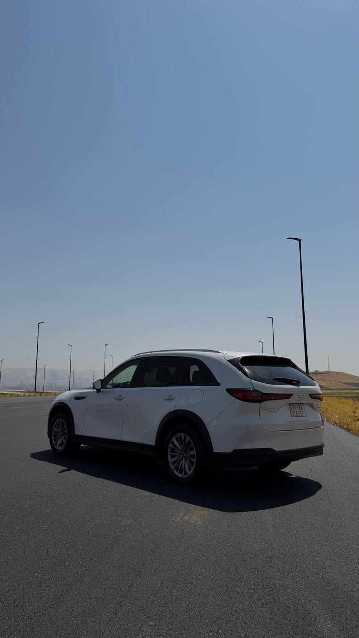 ***********
Mazda CX90 preferred plus 2024 
شەش پستۆن- بێ بۆیاغ -فوول مواسەفات - سێ ڕیز کوشن-دەبڵ ئەکسل- داتاشۆ - دەسکی دەرگا بەسمە - لایت داینامیک - 360 دەرەجە ڕادار - حاسە - کامێرا -پەردە-تەبریدمەرکەزی-  فەیس درایڤەر - کوشن کارەبای و خەزن و جلد و هیتەر - سلایت- کار پلەی - اۆتۆهۆلد - فینگەر برەیک - اۆتۆ ستۆپ و ئای ستۆپ - خەتی جادە - وایەرلێس چارج - دەرگای دواوە کارەبای - شەفتی سەر سوکان - 42 هەزار مایل ڕۆیشتووە و 25 ڕۆژی ماوە بۆ ڕەقەم کردن - نرخی 249 وەرەقە و مەجالێکی کەم
ڕەقەم شانسی JM3KKCHD3R1149383 السليمانية, العراق

