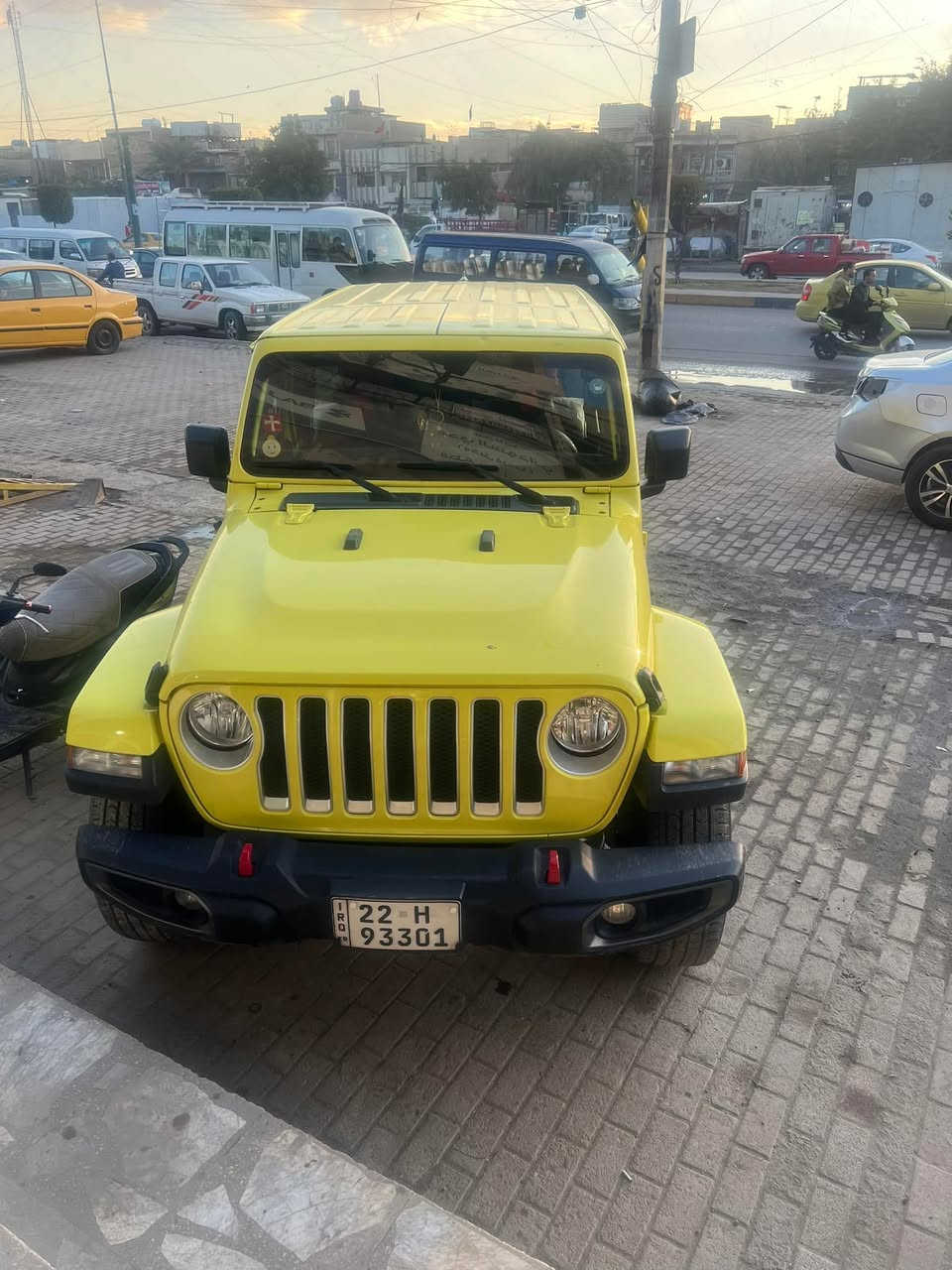 جيب رانكلر صحارى 
موديل 23
محرك تيربو
لون مميز
ماشية 44 الف ميل
سيارة نظيفة
حادثهة بسيط
رقم أربيل 
السيارة باسمي
السعر 230
العنوان بغداد
***********
