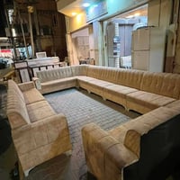 ديوان ٢٢ مقعد • ١٥ متر • خشب بلوك