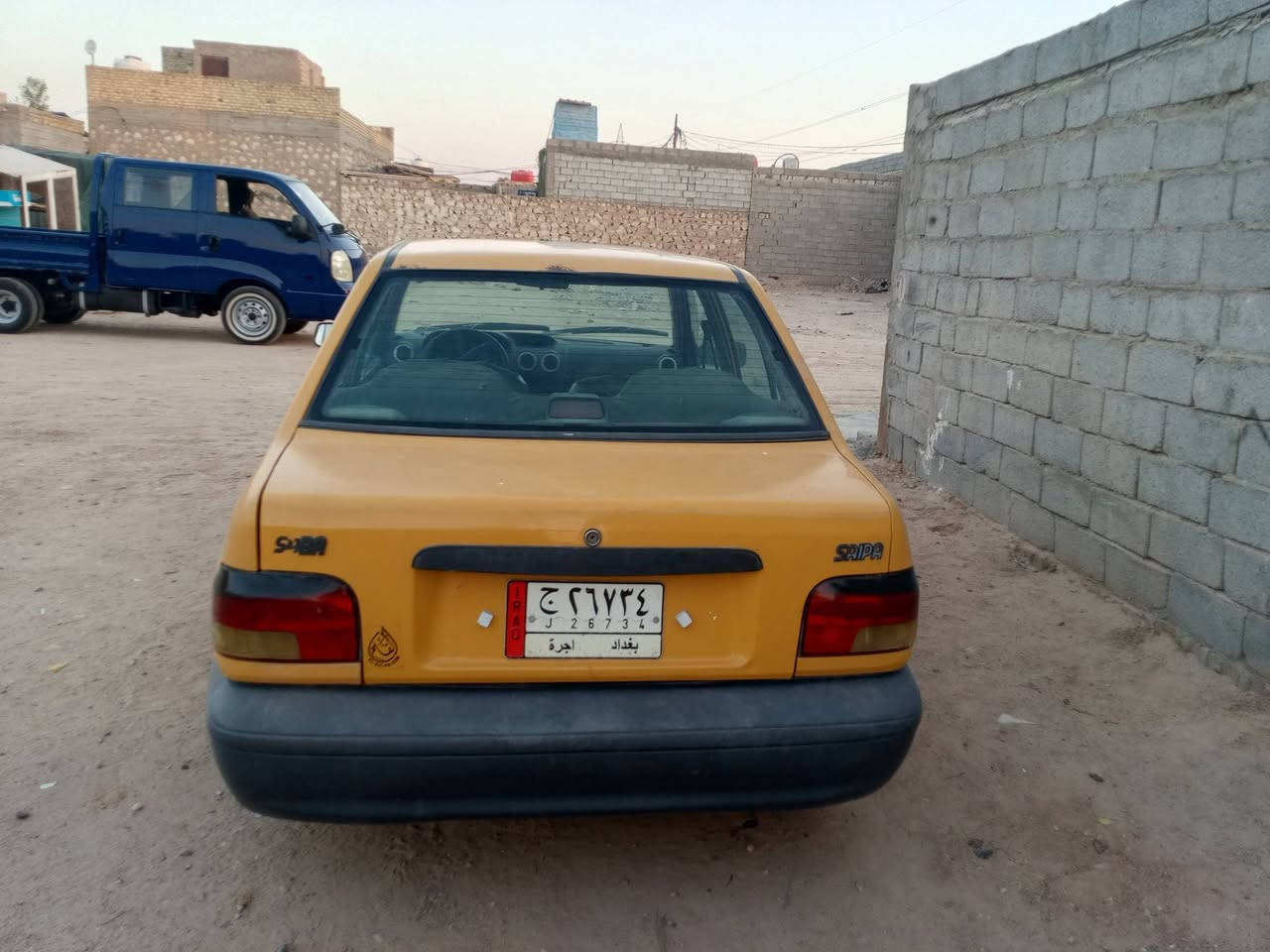 السلام عليكم سايبه للبيع موديل 10 سنويه ساقطه 19 ماكينه بها خيط بخار وتنقيص السعر 15 وبيها مجال حق الجيه العنوان النجف الاشرف رقم الهاتف ***********
