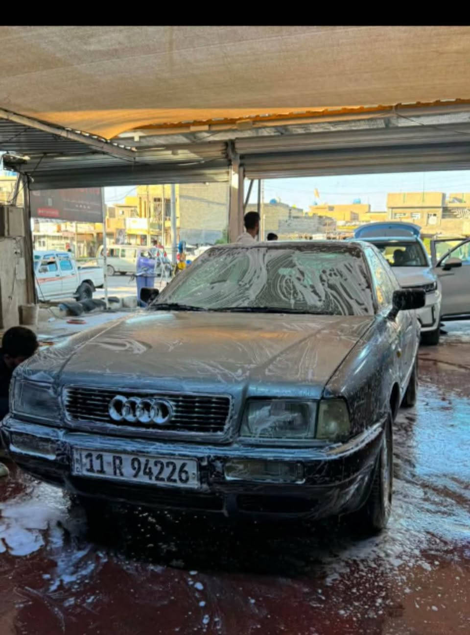 أودي نفخ 
مكينة ٢٠٠٠نوزل 
كير أوتو كهرباء 
تبريد شغال 
تخم تاير جديد 
صدر أمامي خلفي جديد 
داخل وكالة جديد 
السيارة ناقصهة بس صبغة 
رقم بغداد بسمي 
السعر، ٣٤ بيهة مجال كلش بسيط 
عنواني بغداد البياع
***********علي

