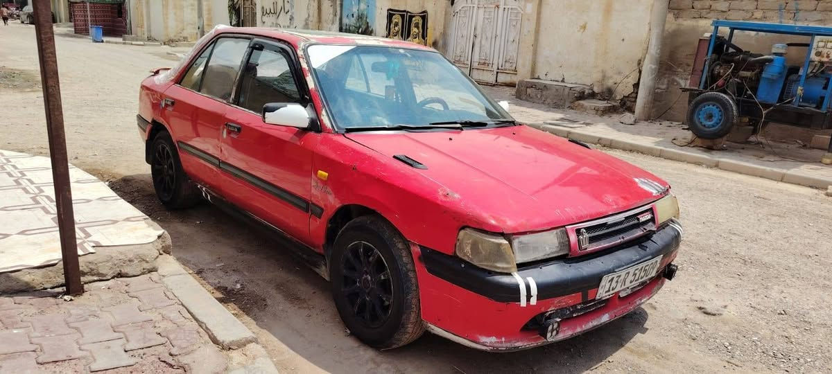 مازدا 323 صندوك تصقيط رقم انكليزي ميسان ***********
