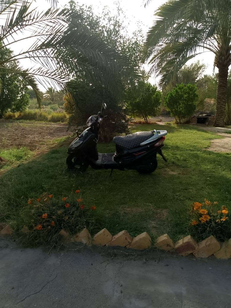 دراجه نوع سيام مفتوحه مره وحده مامشروكه تايرات جدد باتري جديد سلف كهربائيات كلها شغاله مكاني السماوه قرب سيطره الجربوعيه سعر ٣٠٠وبيها مجال قليل ***********
