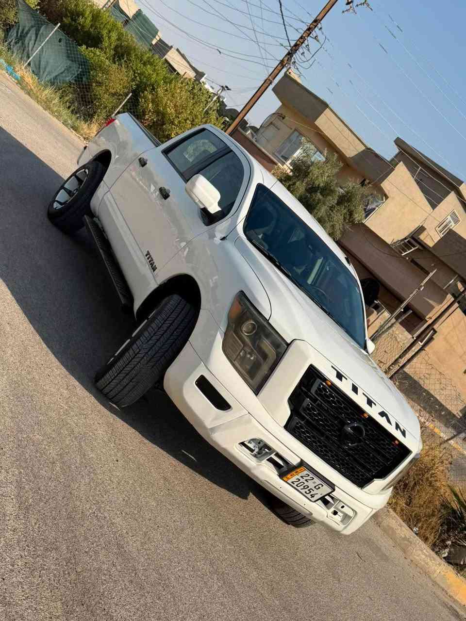 نيسان TITAN
2021
V8 محرك بترول مرغوب 
مواصفات sv 
طرف سائق صبغ بدون دواخل و شاصي 
سعر 172 بيهه مجال 
مكان كركوك 
شرط تحويل و وكاله 
استفسار *********** كركوك, العراق
