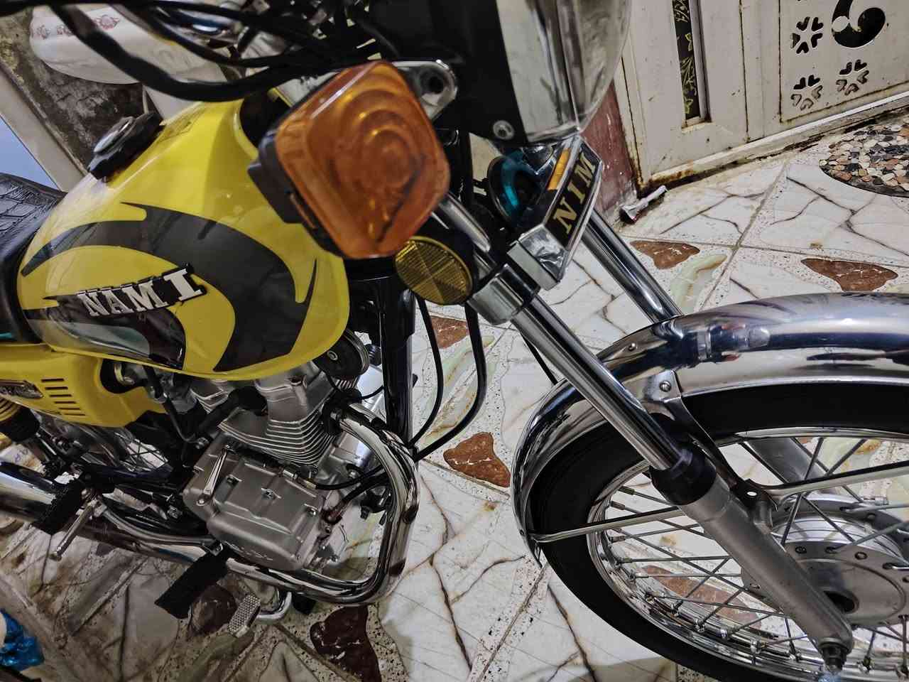 هاي الصفرة للببع موديل 25 رقم نجف انتبه رقممم نجف مو سكنر وكيل علي عنجور مكاني نجف دراجة ناشفة وجاهزة من كلشي  مكفولة الدراجة السعر مليون وبيها مجال هذا رقمي بي واتساب ***********
