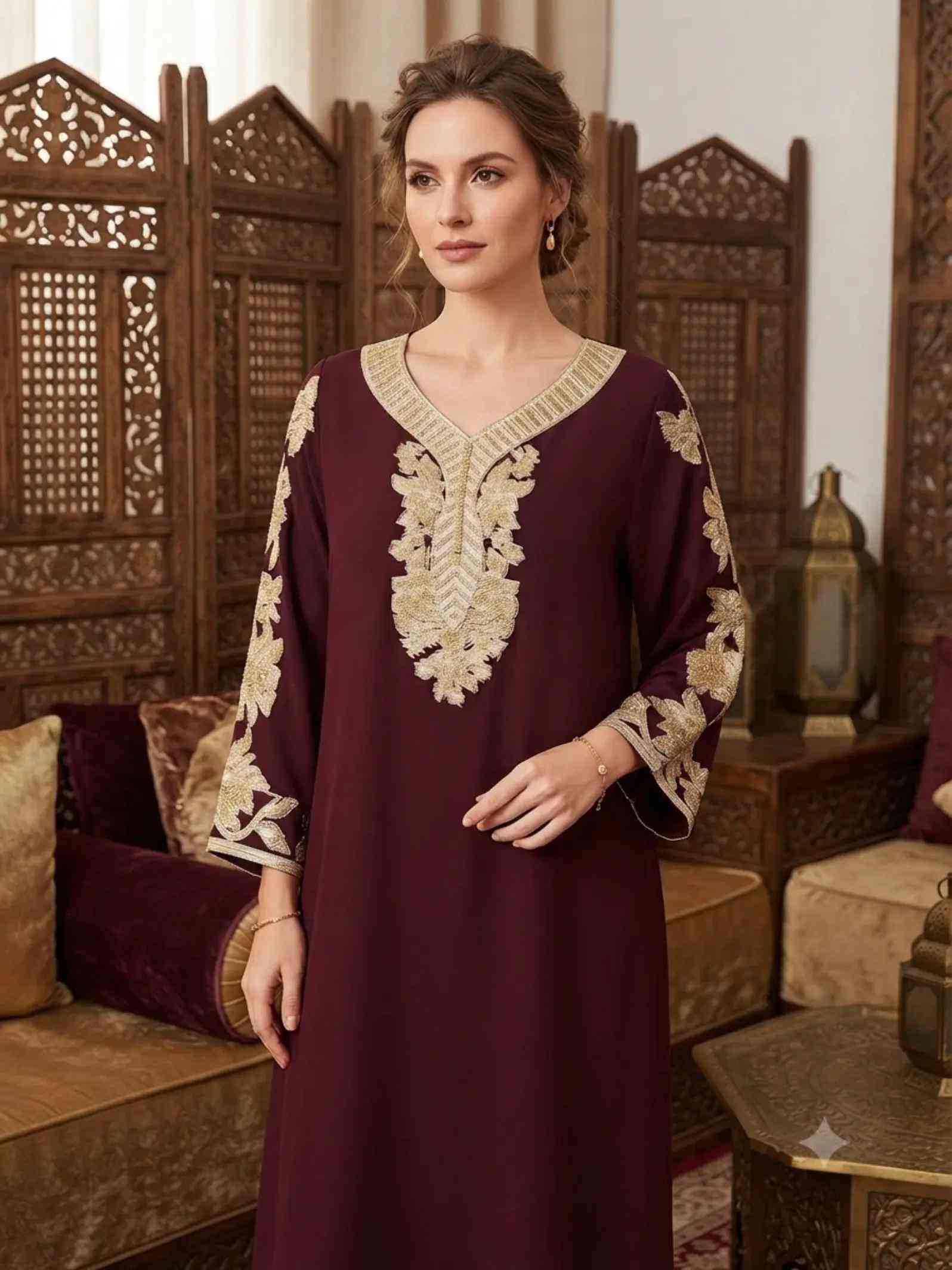 كشمير مطاط اصلي ماركة حجز واتسات *********** يوجد توصيل جميع محافظات العراق سعر قطعه 10 الف 

نص مكتوب في الصور:
- حجز واتساب *********** كشمير مطاط اصلي كلوش سعر قطعه 10 الف