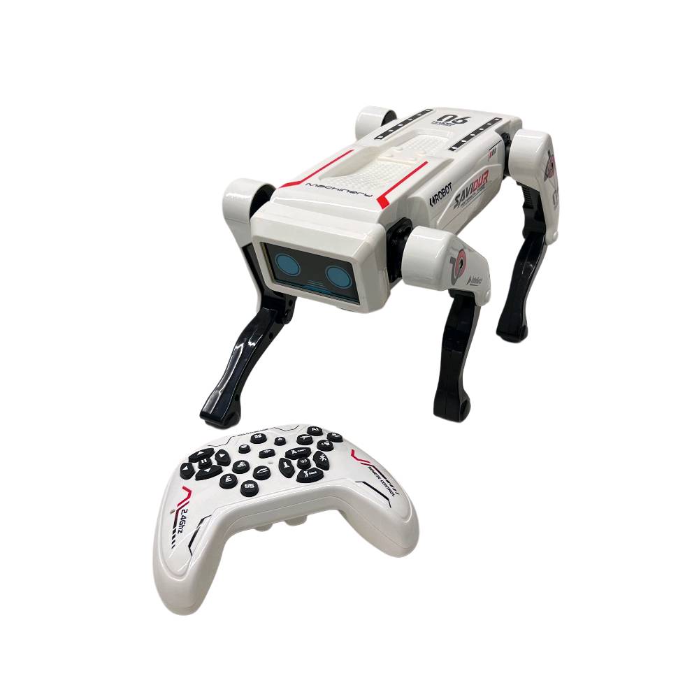 روبوت الكلب الذكي AI ROBOT – تحكم عن بُعد 2.4GHz مع أوامر صوتية

روبوت كلب تفاعلي يعمل بالتحكم عن بُعد بتقنية 2.4GHz، مصمم للحركة واللعب وتنفيذ أوامر متعددة مع إضاءة وموسيقى.

 • يعمل بتحكم عن بُعد بتردد 2.4GHz لسهولة التحكم بالحركات.
 
• يدعم الأوامر الصوتية (Voice Control) والتفاعل المباشر.
 
• مزود بخاصية البرمجة لتنفيذ الحركات حسب تسلسل الأوامر.
 
• حركات متعددة مثل: التقدم للأمام، الالتفاف، الجلوس، النهوض، والانحناء.
 
• يحتوي على موسيقى، رقصات ديناميكية، وإضاءة جذابة.
 
• يدعم وضع الدورية التلقائية (Auto Patrol) ووضع الاستعراض (Stunt).

 • ريموت كنترول 2.4GHz
 • تحكم صوتي
 • الفئة العمرية: 8 سنوات فأكثر
 • الروبوت: بطارية ليثيوم قابلة لإعادة الشحن 3.7V 
 • الريموت: 2 × بطارية AA 1.5V

الملحقات:
 • جهاز تحكم عن بُعد
 • بطارية ليثيوم قابلة لإعادة الشحن 3.7V
 • كابل شحن

توصيل مجانأ

للاستفسار ***********