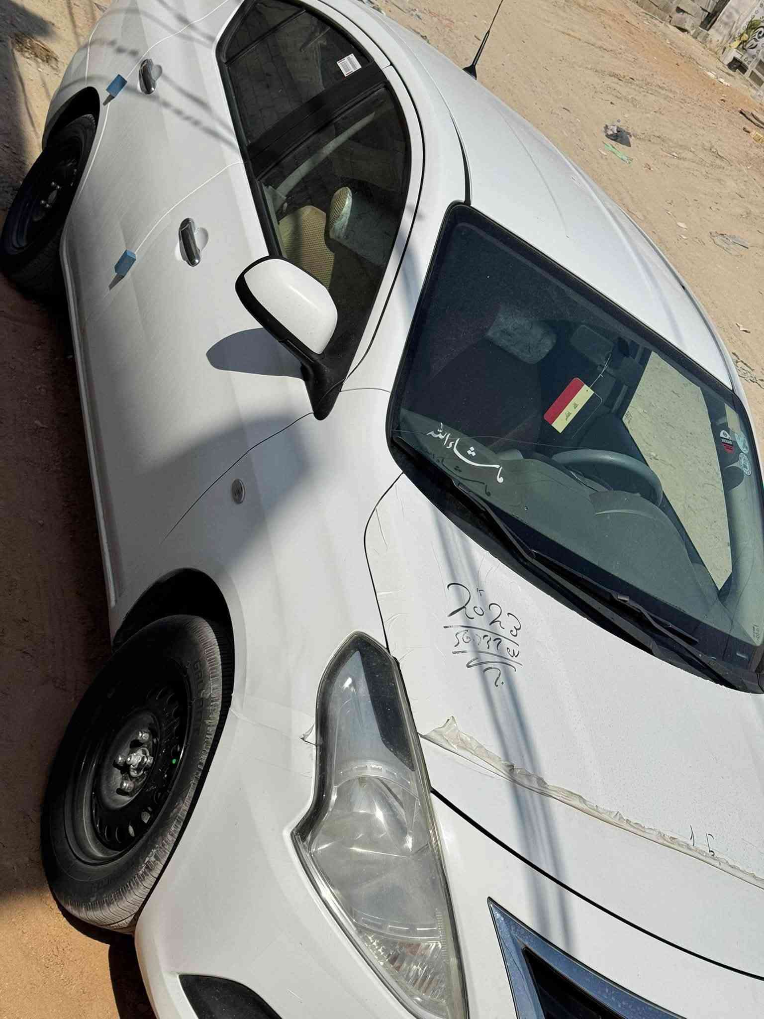 السلام عليكم
نيسان سني هندي موديل 2023 بيها قطعه تبديل جاملغ امامي 
بارد كد شبر جاملغ عكس سائق ماشيه 73 الف كفاله كير ومكينه وحداديه وتخم تاير جديد دوشمة ارضية وكشنات 
السيارة حلوه ونضيفه ماعايزه شي أبدا باسم شركة مضمون وكالة او تحويل
مكاني النجف الأشرف 
السعر (104 بيها مجال بسيط) 
***********
