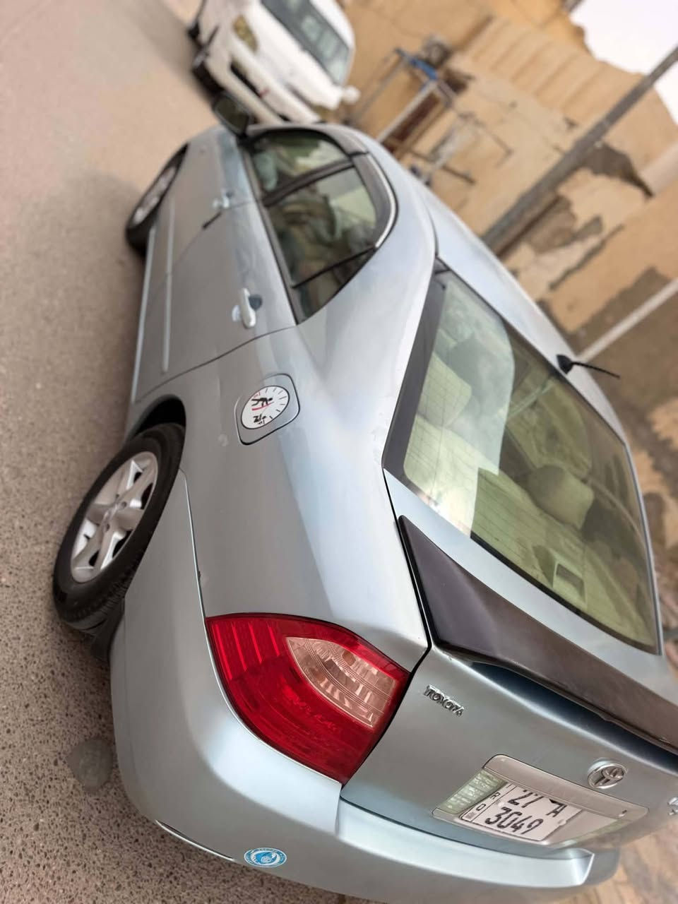 سلام عليكم
سيارة 🚗 كورلا مديل 2006
سيارة بسمي إنكليزي ل 27 
مكفوله من وتبديل فقط صبغ 
تخم تايرات حداديته توني مسويه مشط جديد محرك 1600 كير اوتو جام جوبي شاشه وكامرة خلفيه السعر 85وبيه مجال شراي يتصل ع رقم ***********
