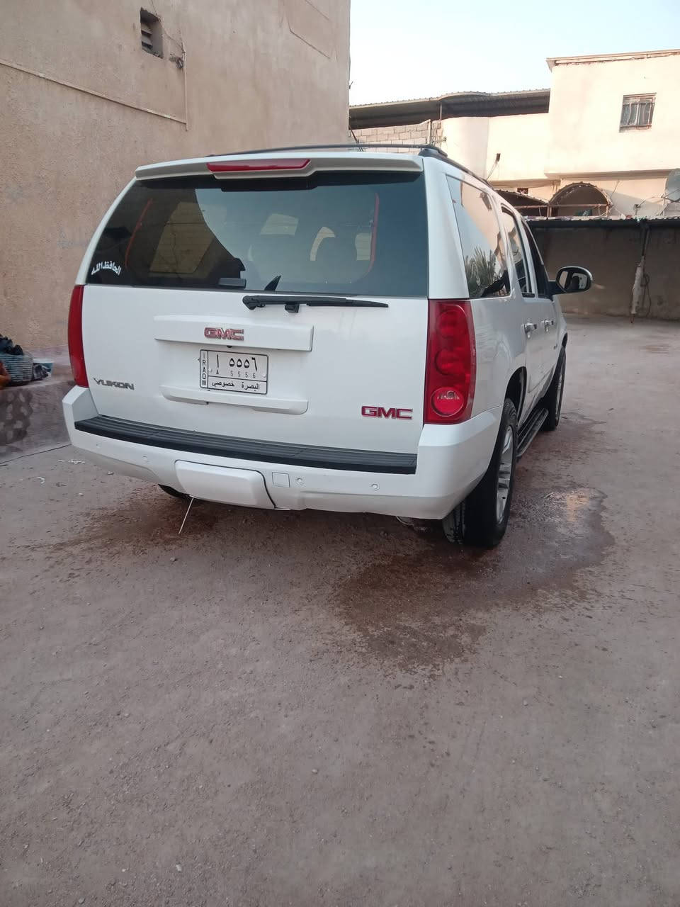 السلام عليكم يوكن ٢٠٠٨ كفاله من الضربه والتبديل بيه ارباع صبغ حداديه جاهزه تخم تاير جديد رقم بصره بتره سنويه تنتهي هذه الشهر السياره تبريد ثلج السياره العنوان البصره ابي الخصيب رقم الهاتف ***********
