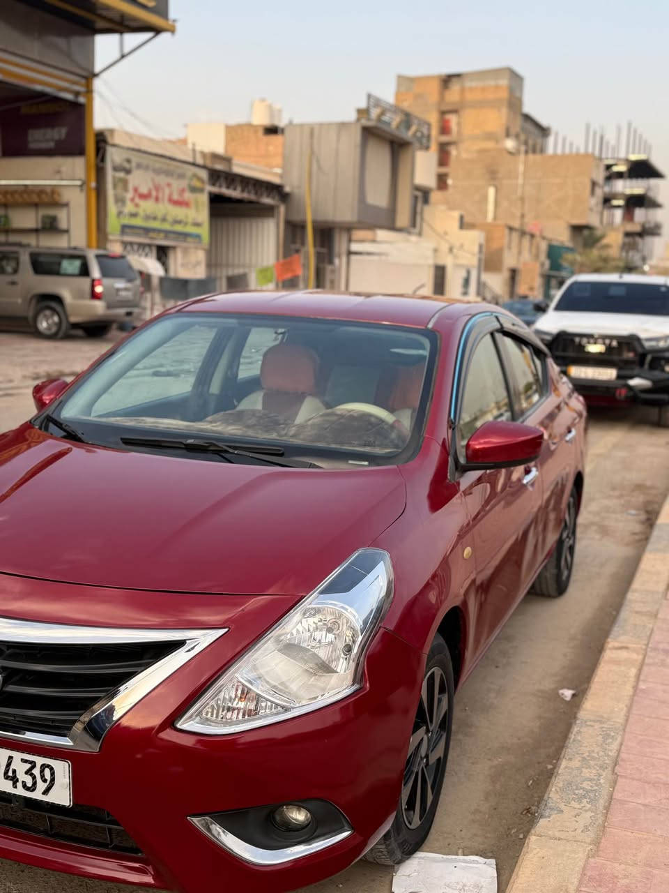 نيسان فيرسا • ماشيه ١٥٠ الف • النجف