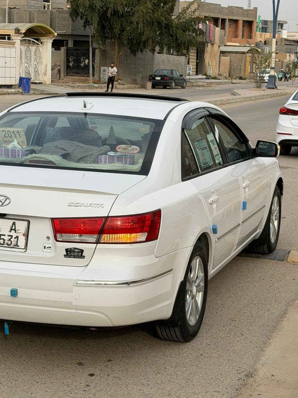 السلام عليكم
مكلف بنشر 

سوناتا 2011
فول مواصفات 
محرك 2400
كفاله عامه 
مكان السياره الرمادي حي العادل 

الأستفسار 
***********

