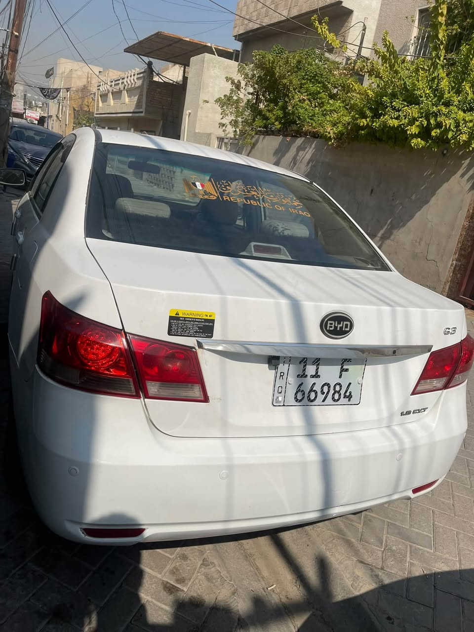 🔰بي واي دي جي ثري3 موديل2014 _ BYD_ G3
كير اوتوماتيك السيارة   جاهزة كير مكينة تبريد ثلج بمعنى الكلمة صدر امامي خلفي جديد  غرفة حيل نظيفة تاب شادلها سيارة بلاديه
📍السعر 58💰 وبيها  مجال بسيط
  

📍 مكان السيارة: بغداد /الزعفرانيه

☎️ رقمي :
***********

