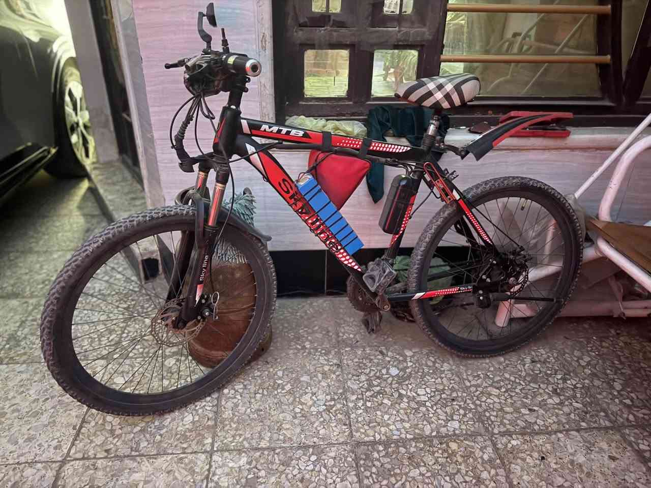 بايسكل شحن • بطارية ليثيوم • ماركة MTB