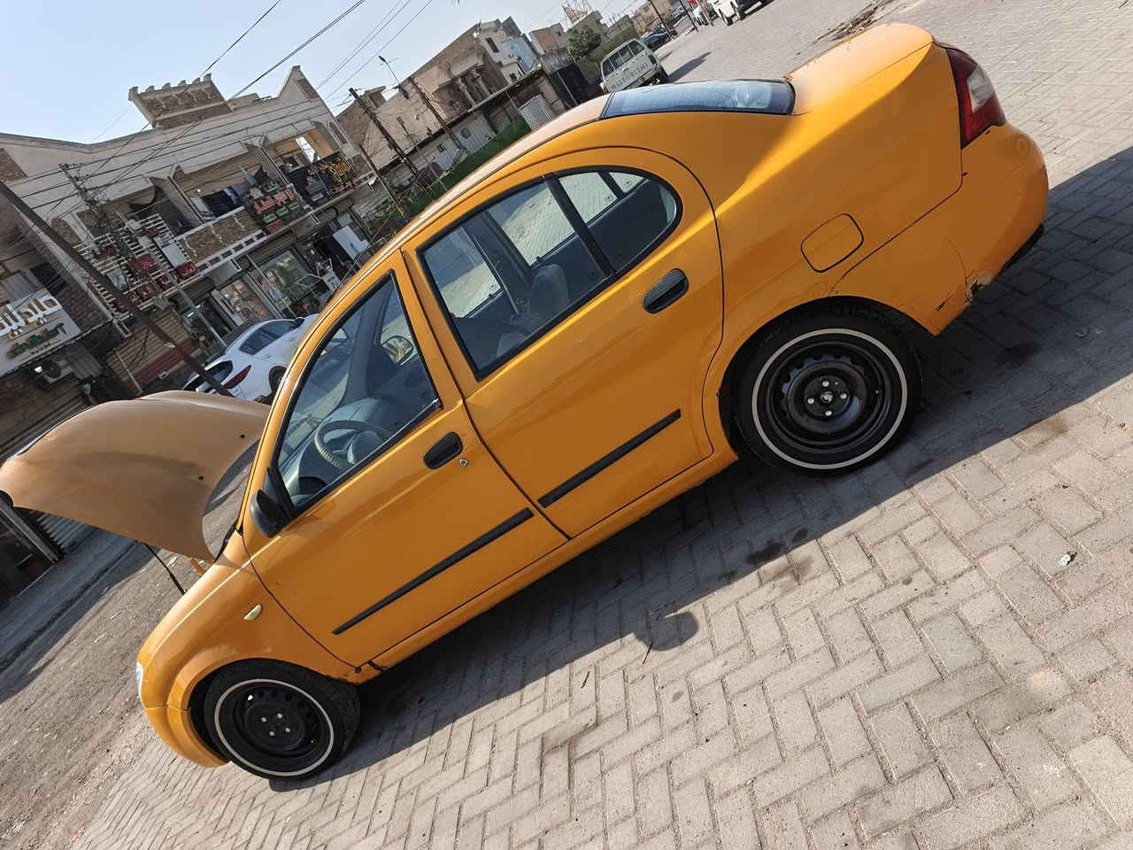 *********** طيبة موديل 18 سيارة جاهزة كير محرك تخم تاير إلا ضربة ولا تبديل بس صبغ مكاني حي الجهاد
