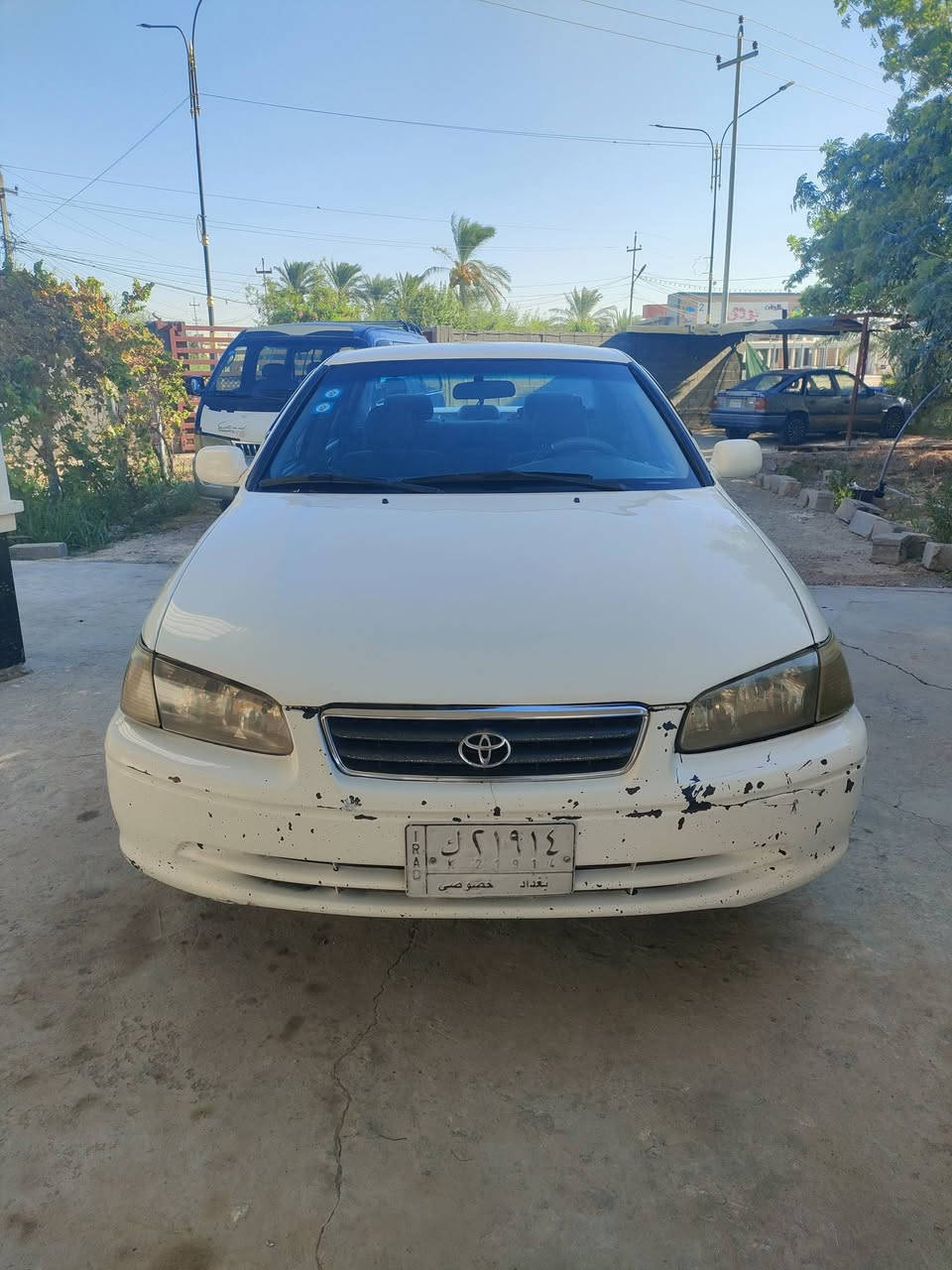 كامري ٢٠٠٠ أمريكي ٤ سلندر صبغ حزام باسمي تفاصيل اتصل *********** العنوان فلوجه السعر ٨٠ بيه مجال
