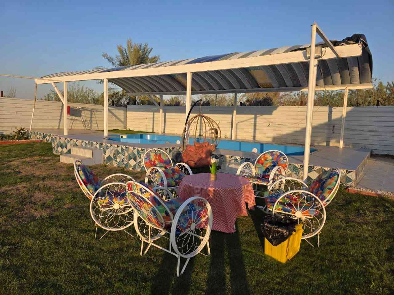 🌿🔥 حجوزات المزارع متوفرة طيلة أيام الأسبوع 🔥🌿
مزارع نظافة وترتيب على مستوى ✨
🏊‍♀️ مي المسبح يتبدل
🛏️ متوفرة كل المستلزمات
🔥 أماكن للشواء
🎯 ألعاب ووسائل ترفيه
🤍 أجواء حلوة ومناسبة للعوائل والشباب

✅ المزارع موثقة بتطبيق أجرلي
📅 الحجوزات متوفرة طيلة أيام الأسبوع
💥بغداد المدائن التويثه 
📲 للحجز والاستفسار: ***********
