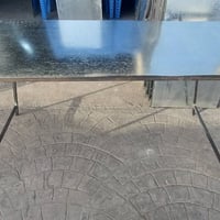 ميز حديد مستطيل الأصحاب المحلات والمواكب 07727777542