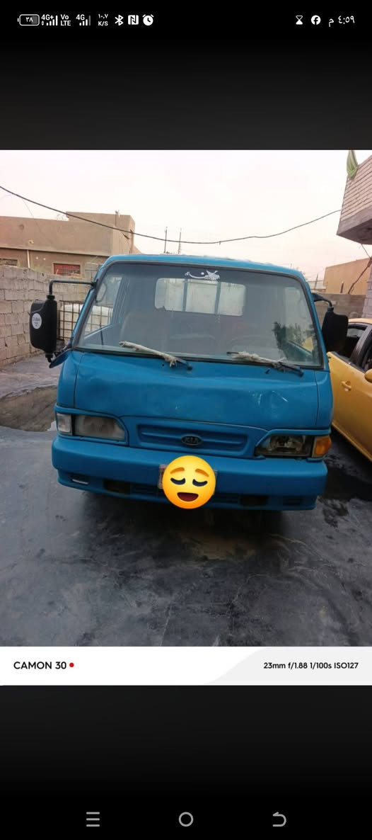 سلام عليكم كيا بنكو 95 للبيع بدون تحويل راعيهه ما اندله وطرف ثالث بلسنويه مكانهه بغداد تقاطع نهروان مكينه نضيفه كير الثالث والرابع يفلت *********** السعر 25
