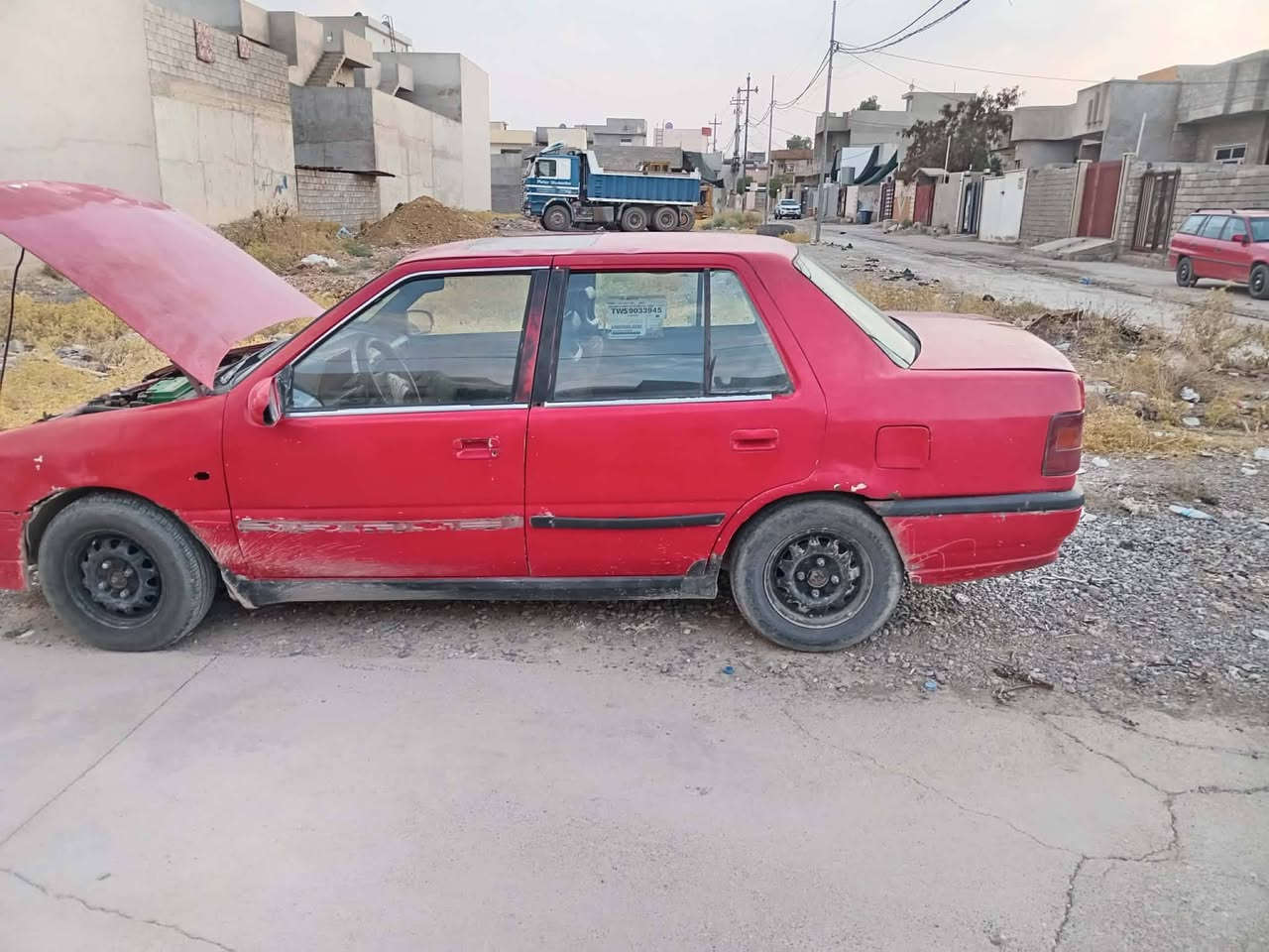 الي يريد سياره مال رزق وروحه وجيه هاي تفيدك سلام وعليكم هونداي بوني موديل ٩٣ سنويه خظره شرط تحويل كير ومحرك شرط محرك معمر رايمن قبل جديد تايرات كدام جدد طخمه جديد اخوان سياره جاهزا ومال روحه وجيه ومناسبه السعر 14ورقه واني مكلف بلنشر اتصل وتدلل ***********//////***********

