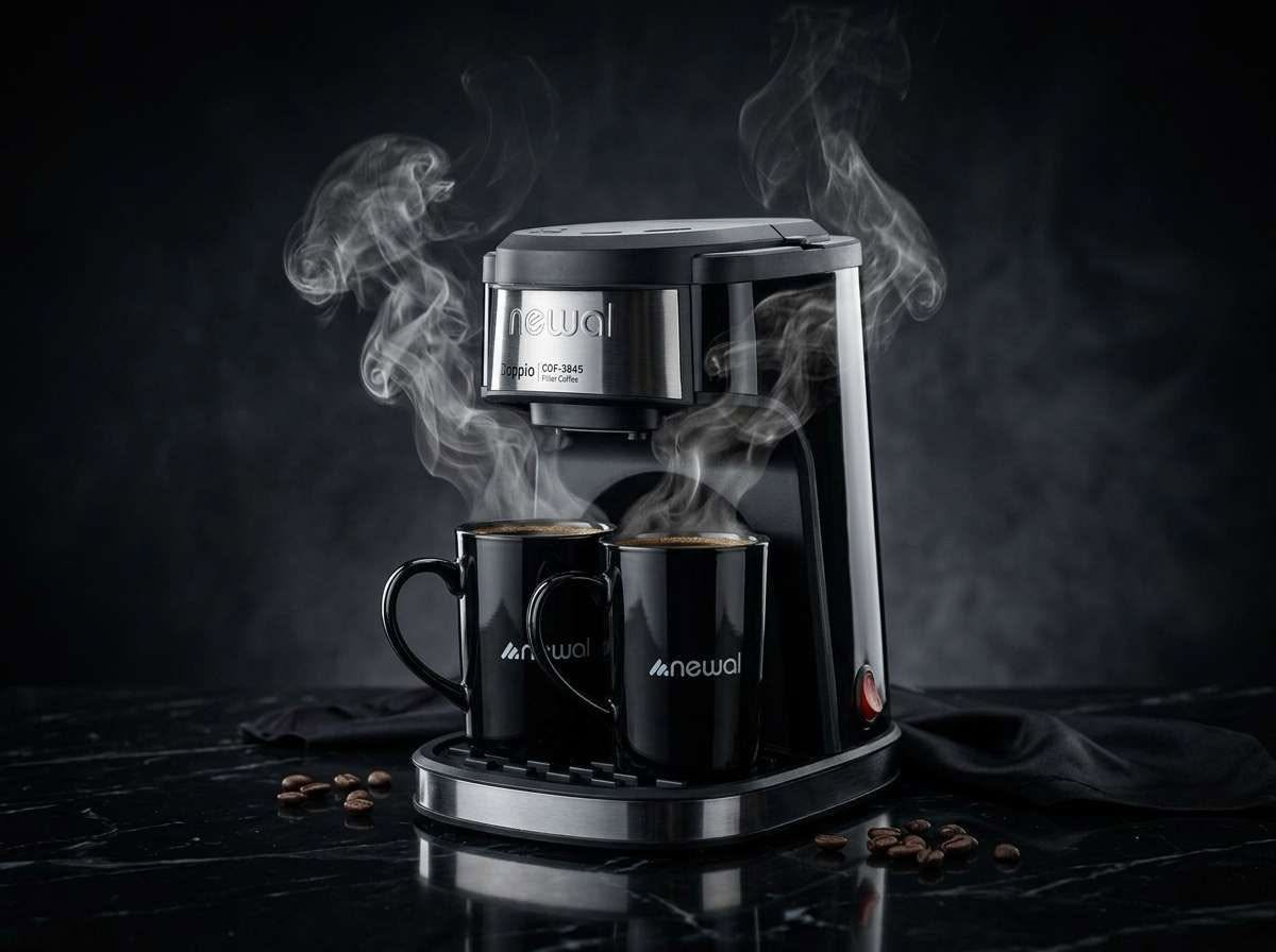 نيوال • قهوة مفلترة • كوبين سيراميك