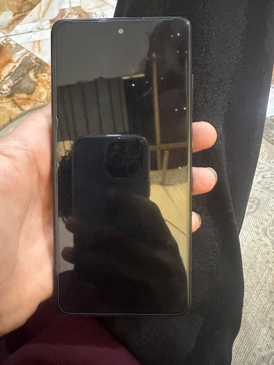 اسلام عليكم جهاز Galaxy A72 
ذاكرته 256 عشوائيه 16 بطاريته 5000 
الجهاز كلش نضيف الجهاز كلشي ما ويا عندك بس الكامره الخلفيه بيها نقاط سود قليله كلش وما مئثره سعره خاص مكاني البصرة الحيانيه رقمي ***********
