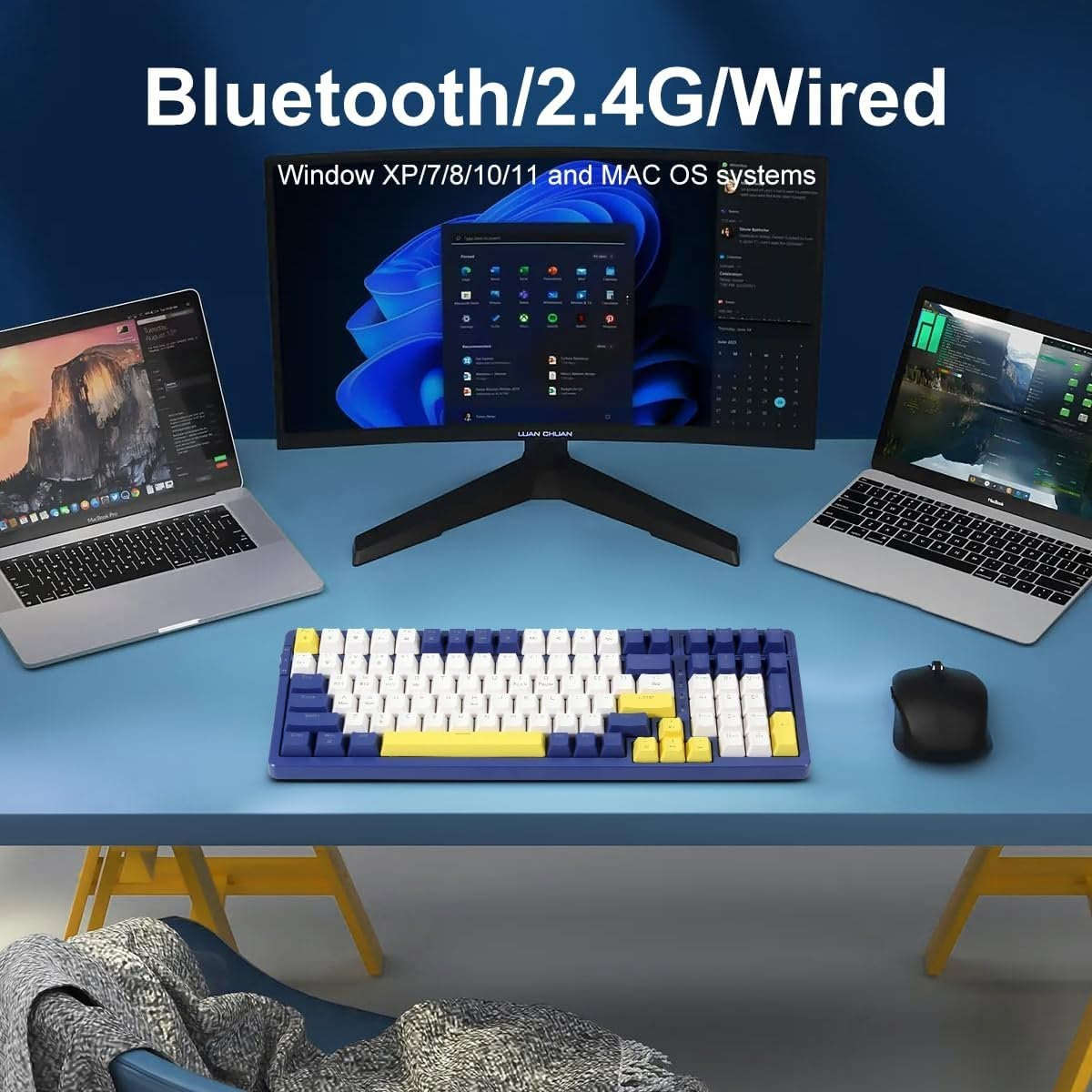كيبورد ميكانيكي • بلوتوث 2.4G • هەولێر