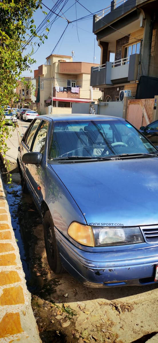 للبيع هونداي بوني
سياره نظيفه وجاهزه مال بيت 
موديل: 1994
كير عادي وتبريد 
سنويه عظم 
 بدون صبغ نظيفه السياره 
مكينه بيها اثر نفخ
جامات كهرب 
طخم تايرات وبطارية جديده
السعر 38 وبيها مجال شي بسيط. 
المكان موصل 
للتواصل ع واتساب :
 ***********
