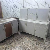 كاونتر ثلاث قطع نظيف كلش مرمر السعر 150 القياس متر ونص الاتصال 0786132...