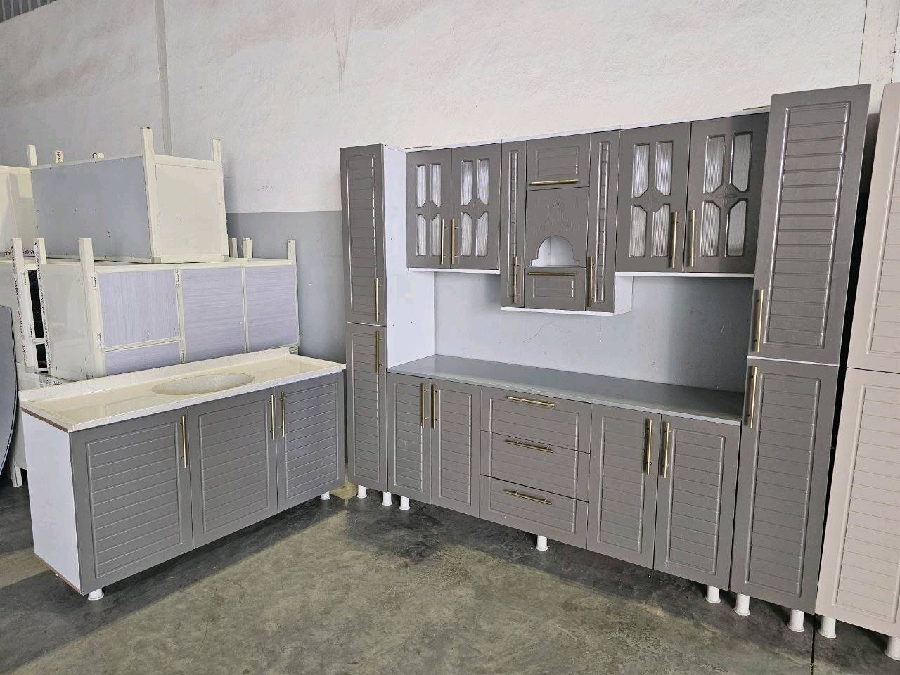 كاونتر MDF • سنك مرمر • مترين ونص