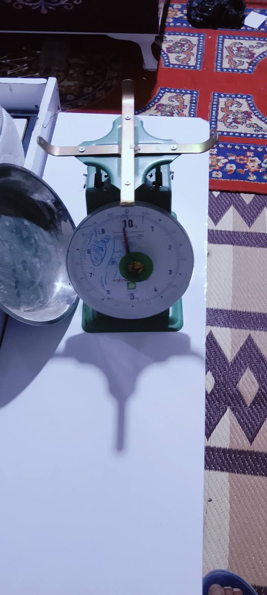 سلام عليكم
ميزان ابو الساعه الاصلي شرط بعده جديد 
سعر 15 قفل قفل 
مكان كربلاء ***********
