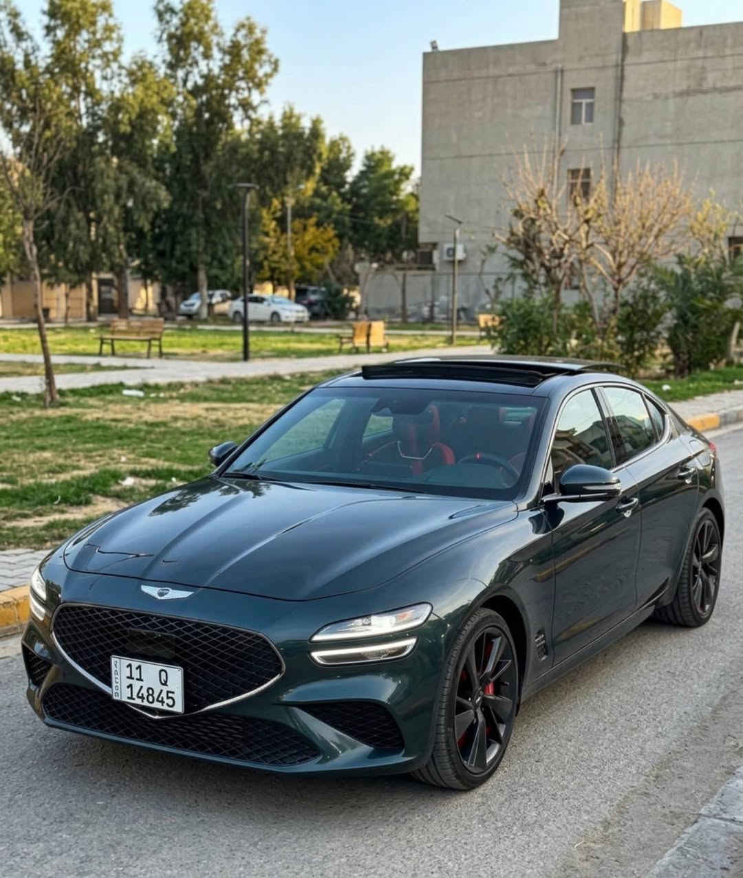 🚘 Genesis G70 2023 | 2.0T

🔹 الموديل: 2023
🔹 الماشي: 66,000 كم
🔹 الملكية: باسمي مباشرة
🔹 الرقم: بغداد
🔹 المكان: بغداد – حي الحسين
🔹 المواصفات: فول مواصفات 🔥
🔹 الحادث: صور الفحص والحادث مرفقة + تقرير سونار موجود

✅ السيارة نظيفة ومستخدمة شخصياً
✅ الفحص والسونار متوفرين للجادين
❌ الميزة الوحيدة غير موجودة: التشغيل بالريموت

للتواصل *********** وتساب فقط

بيه مجال بسيط بغداد, العراق

نص مكتوب في الصور:
- 8:57 12 / 17 BIDCARS
- 11 / 17 8:57 BIDCARS