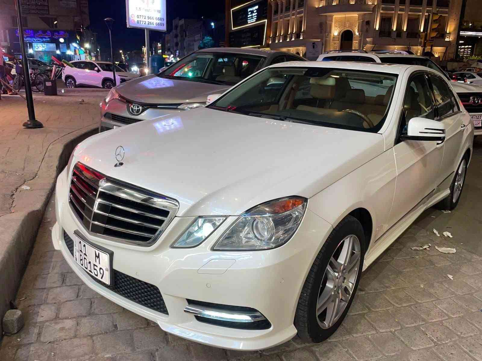 اللي يدور نظيف بسعر مناسب
مرسيدس E350_W212 موديل 2013 
اللون ابيض داخل بيجي 
السيارة شادلها كت AMG وياله AMG
رقم بغداد 
فول مواصفات 
فتحه سقف 
برده خلفيه كهربائيه
سستم صوت هارمن
سيدي جنجر مع شاشه عرض DVD بلادي
تحكمات كامله 
تدفئه كشنات 
كشن كهرباء و خزن ميموري 
البجم زنون 
السياره فوول مواصفات 
محرك V6_3500 CGI
كامله السياره واي نقص 
حادث خلفي بسيط اخت الكلين 
مكان السيارة بغداد الكراده 
للاستفسار *********** واتساب

نص مكتوب في الصور:
- 1.5 Tesla MFI *********** ***********
