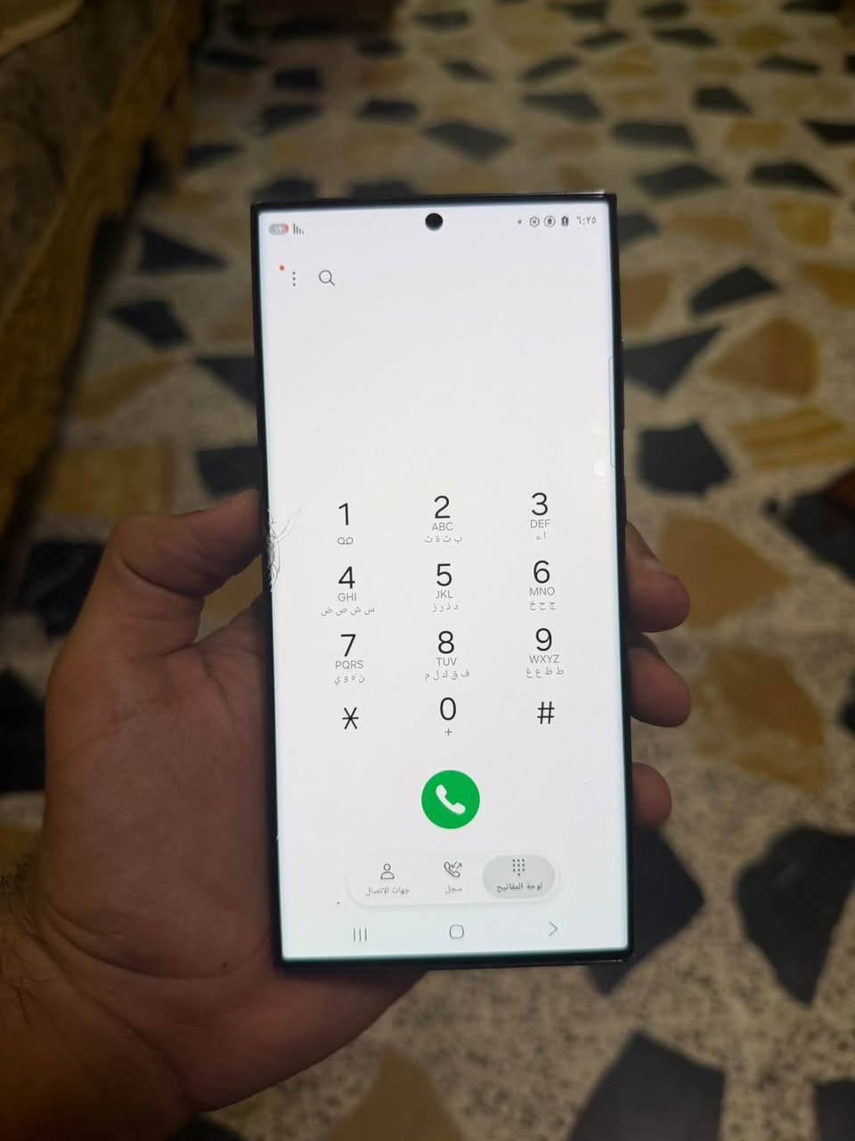 اس ٢٣ الترا
شرق اوسط دبل خط
٢٥٦ ذاكره 
بي فطر كلاس بل بلازمه شاشه داخليه سليمه 

السعر 540 الف 
مكاني بغداد رصافه

نص مكتوب في الصور:
- 0