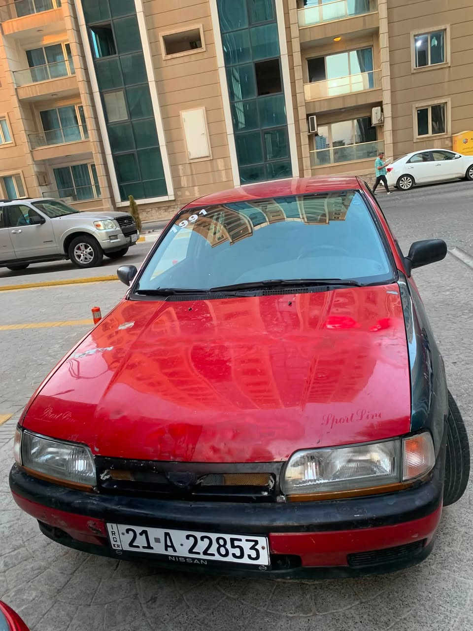 نيسان برايمرا ١٩٩١
رقم سليمانيه دولي سنويه ٢٠٢٩

بيها بطاقه بانزين 

محرك ١٦ 

 كابريتر مستبوشي 

جام امامي كهربائي 

سعرها ٣٢ 

مكاني كركوك مامتواجد ع الفيس 

***********

السياره كامله مكمله  مسمكرها ناقصها بس صبغ
