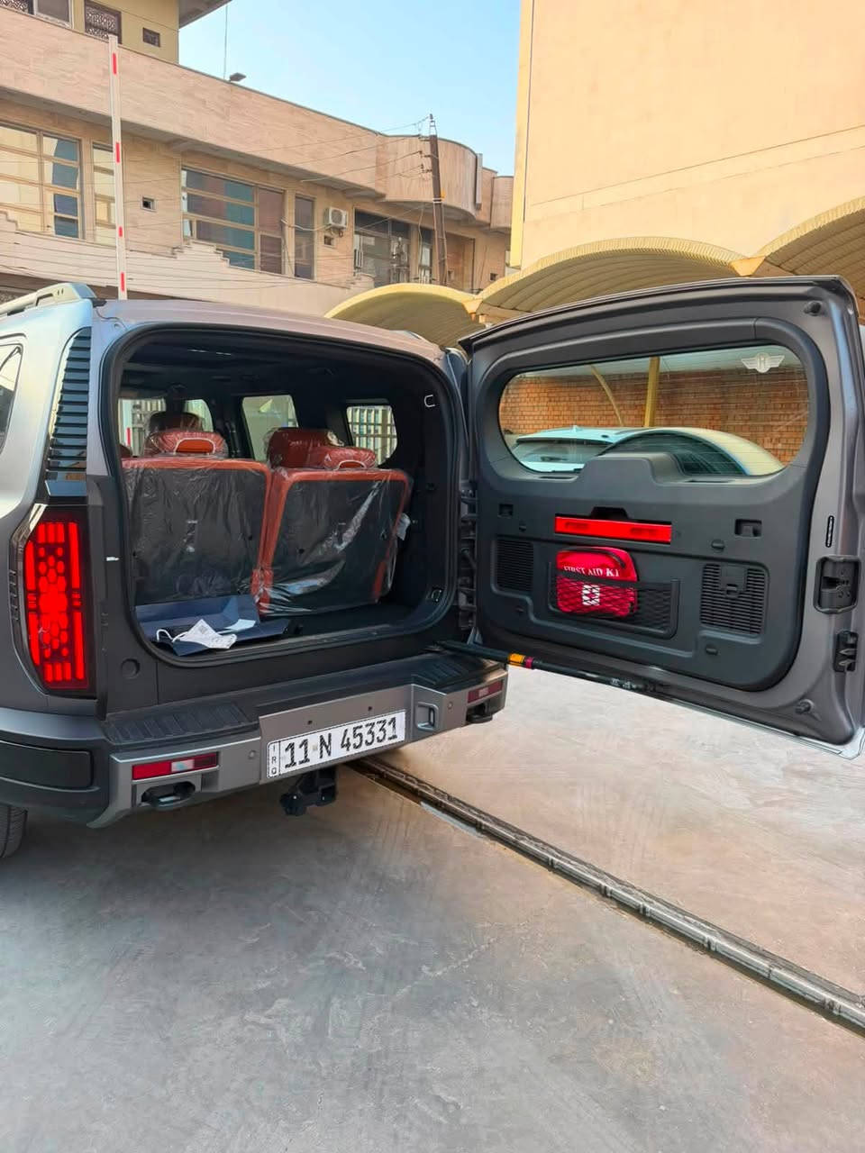 السلام عليكم جيتور g700
Priemium فئة
السياره وكالة هارلم السيارة قيد الضمان ماشيه ١١ الف ٢٠٢٦ باسمي السياره تحويل ثاني يوم السعر المطلوب ٨٣مليون ونصف 
***********
