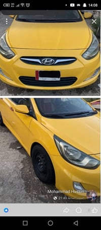 سياره كسنت 2013خليج 72ورقه اريد خبر رقم07729734787  نص مكتوب في الصور:...