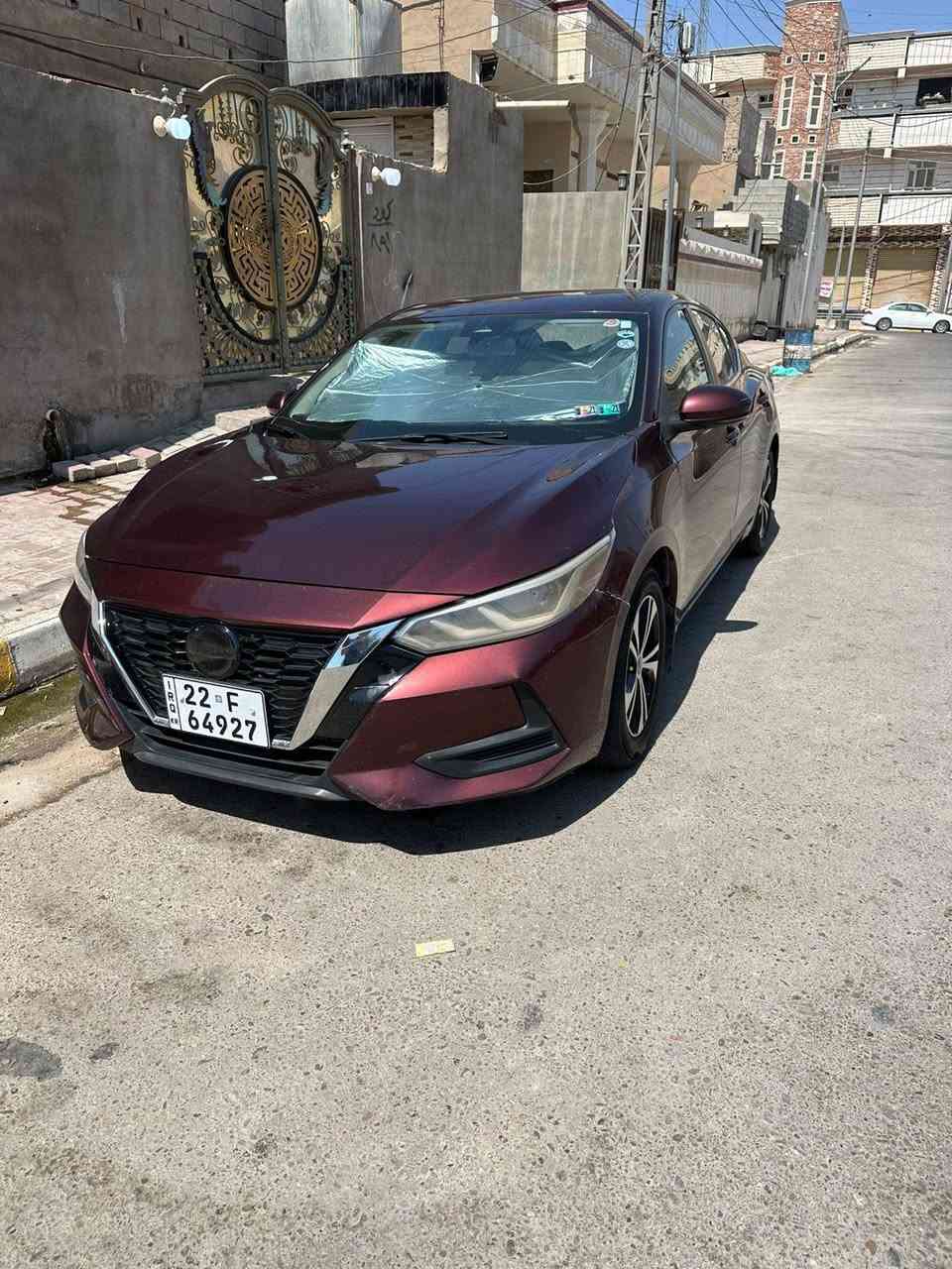 السلام عليكم
🚘 للبيع او مراوس بسيارة هايبرد او BYD .. 
نيسان سنترا موديل 2020 SV رقم اربيل بسمي هزة جديدة تحويل مباشر 
✨ سيارة نظيفة وجاهزة على اخر حبة ، (اللون عنابي )
 * الموديل: 2020
 * الفئة: SV (شاشة، تحكم ستيرن، بصمة تشغيل، مواصفات نص فول )
 * تبريد جاهز وثلج 
 * الضرر / جاملغ جهة السايق صورة السونار والضرر مرفقة مع الصور (حسب ما موضح بالصور وفحص مركز رويال كارس بالأنبار/الرمادي، باقي السيارة مكفولة ).
 * السعر: 115 (11,500$) وبيها مجال بسيط للشراي 
 * ملاحظة: (اني مكلف بالنشر) 
الاتصال حصراً على صاحب السيارة
📞 رقم الاتصال: (***********)
وشكراً لكم 🌹
