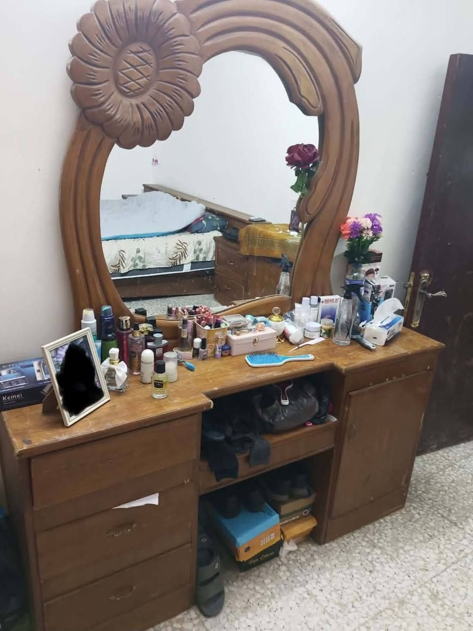 عندي غرفه نوم نفرين للبيع نظيفه ست بوب وميز تواليت وجربايه وزاويه وملحقاته الجربايه وللي يشتريها مبروك عليه
عندي غرفه نوم نفرين للبيع نظيفه ست بوب وميز تواليت وجربايه وزاويه وملحقاته الجربايه وللي يشتريها مبروك عليه
***********
