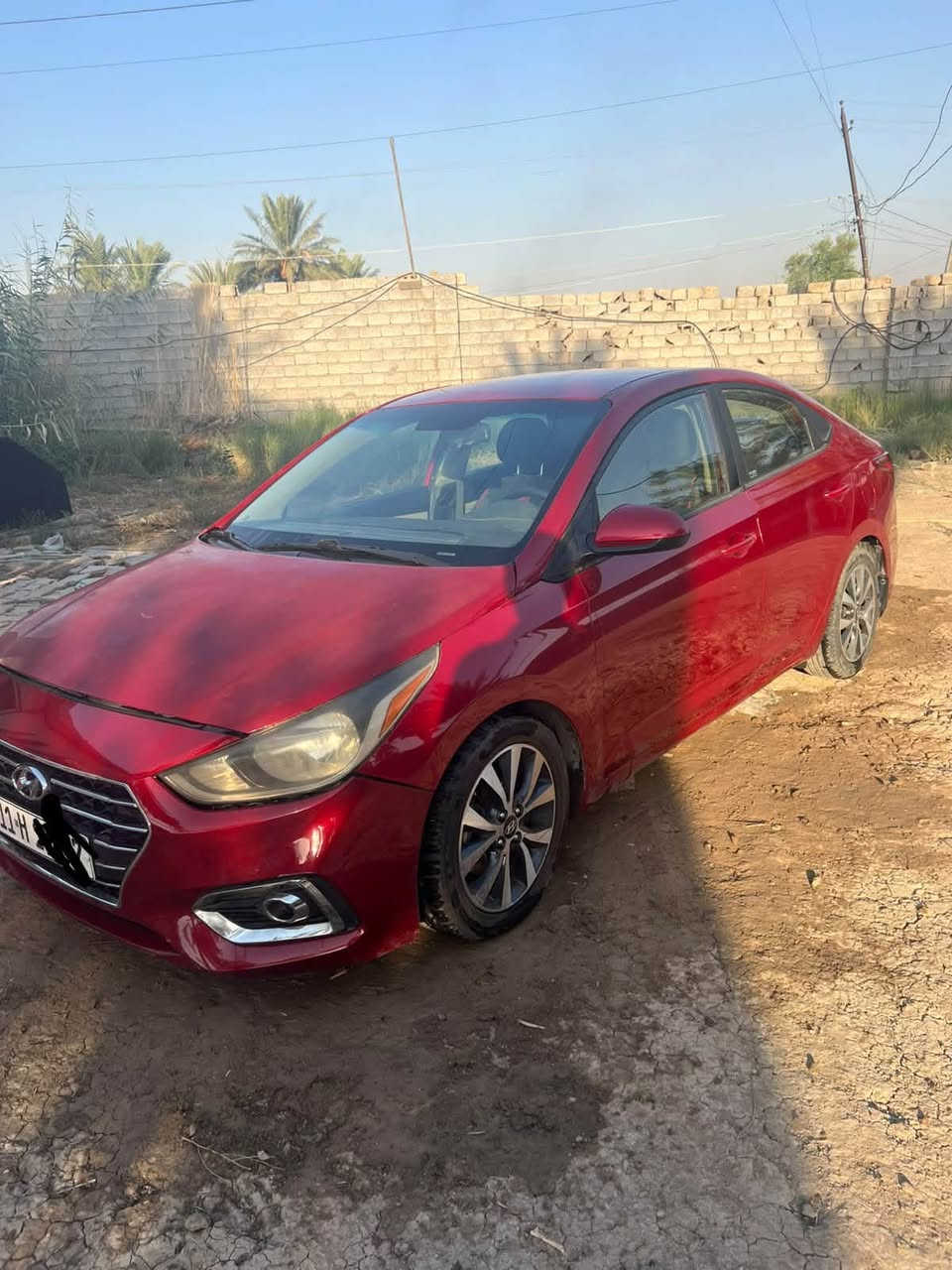 السلام عليكم
هيونداي اكسنت 2019 وارد امريكي للبيع او المراوس 
حادث جاملغ وبنيد رقم بغداد باسمي تحويل مباشر
السيارة كير ومكينة خير من الله صدر حدادية 100%
استعمال قليل جدا المكان بغداد
السعر 97 للتواصل ***********
اكرر بيع او مراوس
