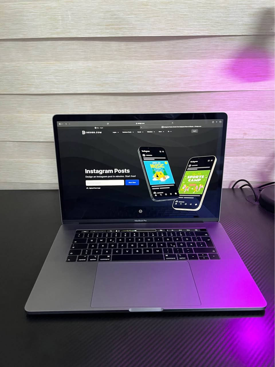 ماك بوك برو • ٢٠١٨ • SSD ٥١٢GB
