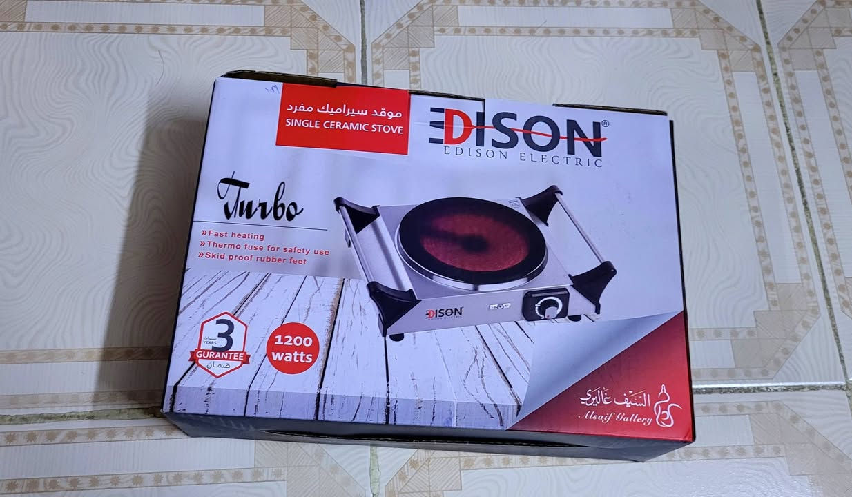 اشتريت هذا الطباخ ب ٧٥ الف وما استخدمته نهائيا اريد ابيعه ب ٥٥ الف مع التوصيل
طباخ كهربائي نوعية ممتازة ( ضمان 3 سنوات )
شركة سعودية .. امين 100% مو نفس الي بالسوگ يطك او ينفجر تشغلو وانتو مأمنين
 ماركة اديسون شركة سيف غاليري السعودية
العين سيراميك
واتساب***********
