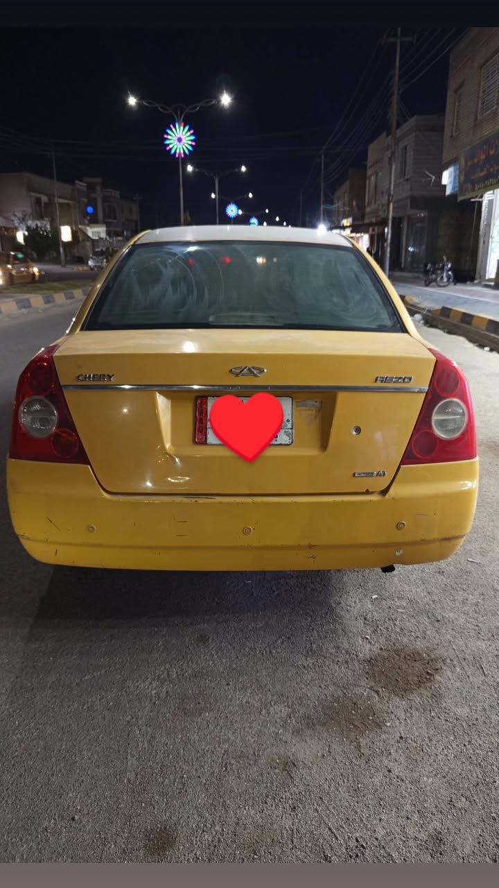 السلام اعليكم 

شيري A5 
محوره كورلا 
موديل 11
السياره جاهزه من كلشي 
تخم تاير جديد 
دواخل جديده وتخبل
وكلشي بيها جديد
ماعدا التبريد مايشتغل 
رقم بغداد مشروع وطني
راعيها موجود ويداور ثاني يوم يوم
السعر 25 بيها مجال بسيط
مكانها الناصريه الشطره
للتواصل ***********
