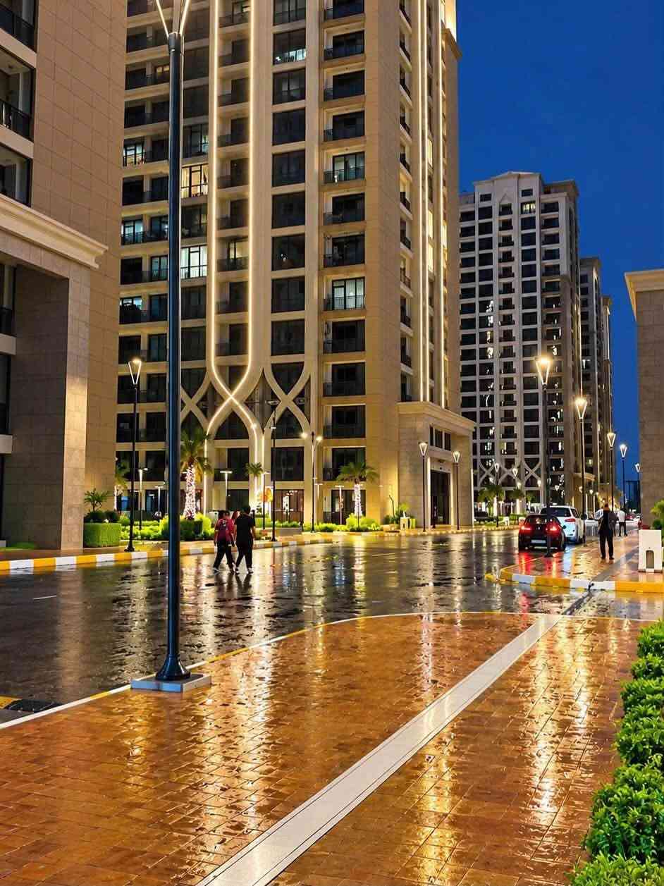 ابراج النخلة • ٢٢٤م • اطلالة حديقة