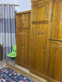 غرفه نوم خشب عراقي نظافه 90‎%‎ سبع قطع المكان بغداد مدينه الصدر  لاتصا...