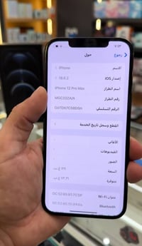آيفون ١٢ برو ماكس • ١٢٨ جيجا • نضافه